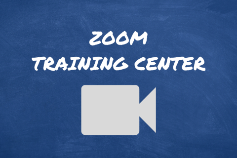 Button for Zoom training center