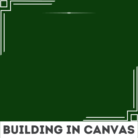 Card design for Building in Canvas