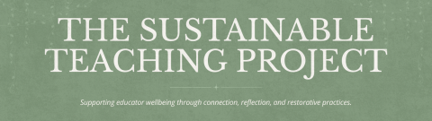 Web banner with decorative vine and texture